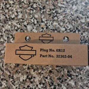 Harley-Davidson OEM Spark Plug 6R12 Part # 32362-0 NEW (1)